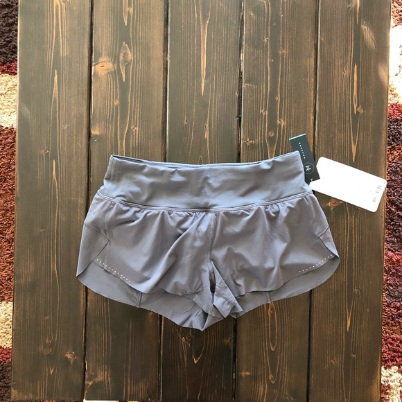 lululemon athletica Pants - Lululemon Chase Me Short, Dark Carbon/Gray NWT